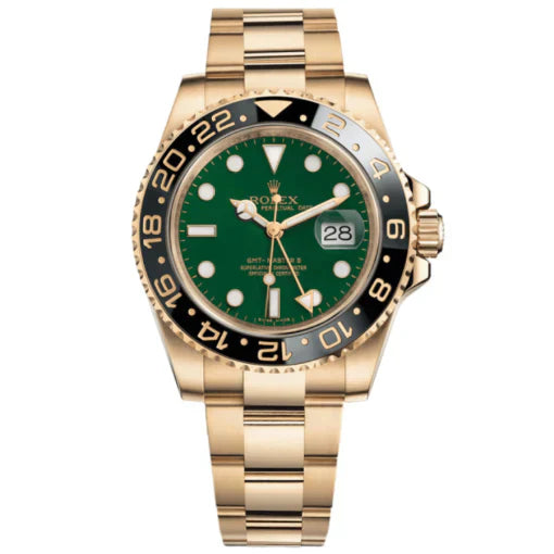 RX GMT‑MASTER II Vert/Or Jaune