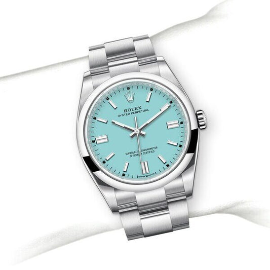 oyster perpetual bleu ciel 36mm