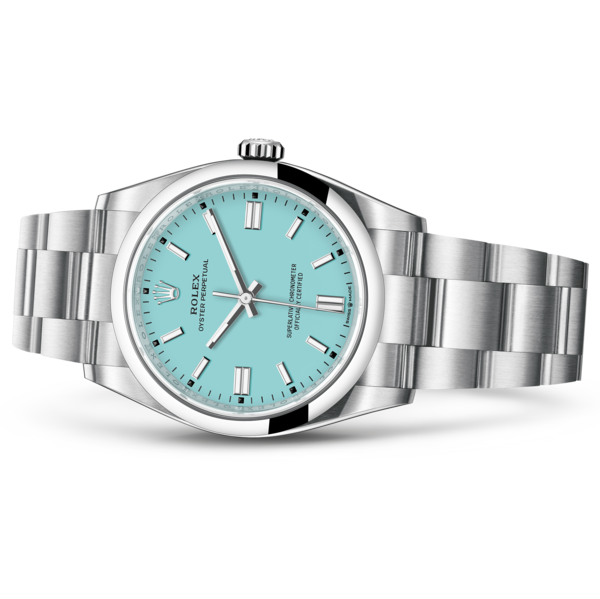 oyster perpetual bleu ciel 36mm