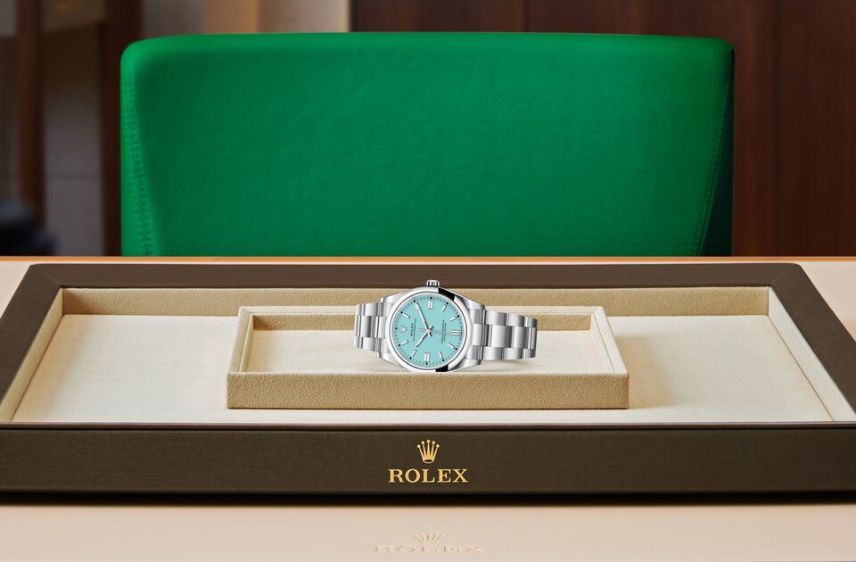 oyster perpetual bleu ciel 36mm