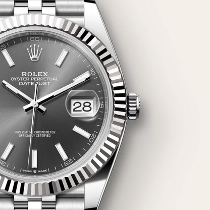 Rolex Datejust 41 en Rolesor gris