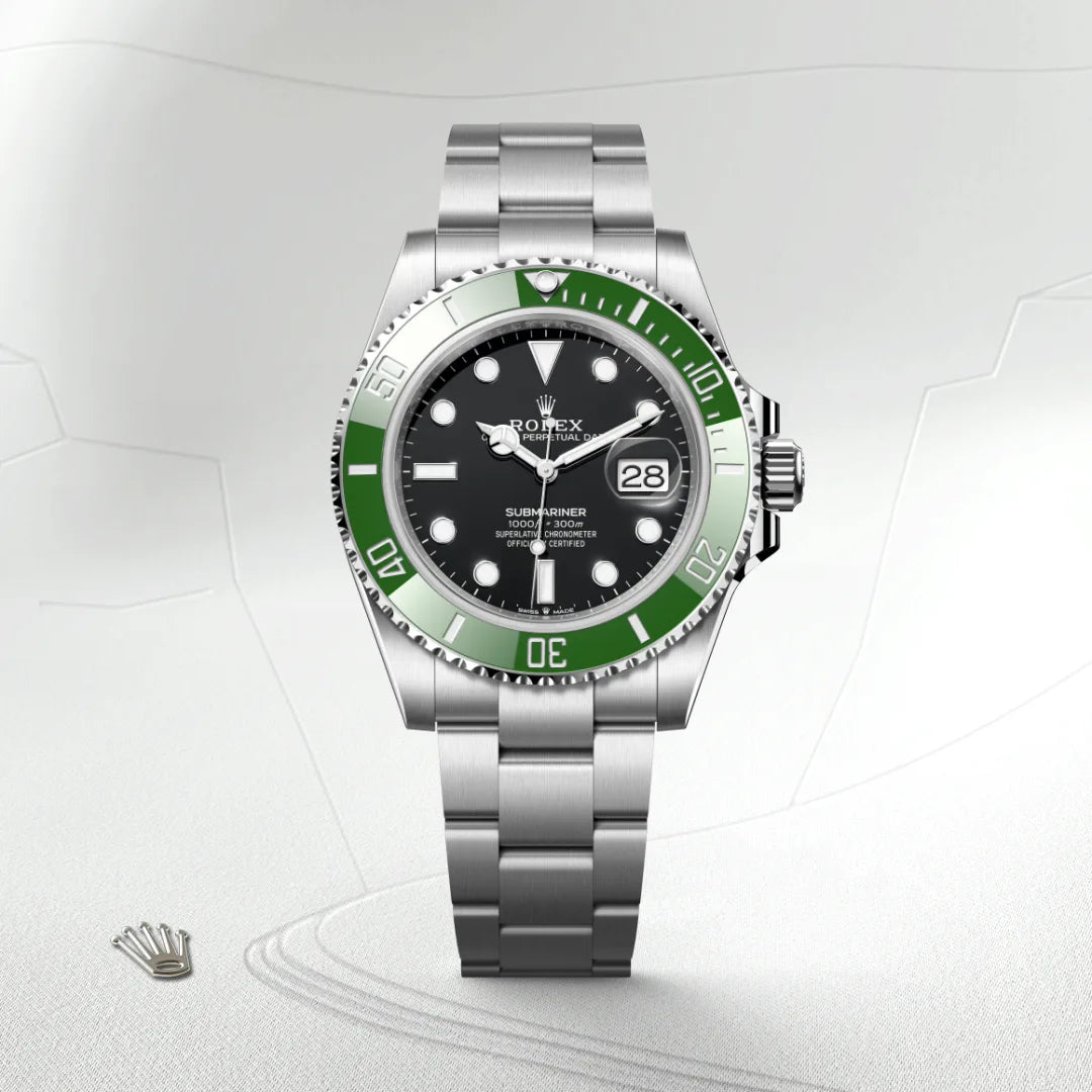 Rolex Submariner Date Oyster, 41 mm, acier Oystersteel