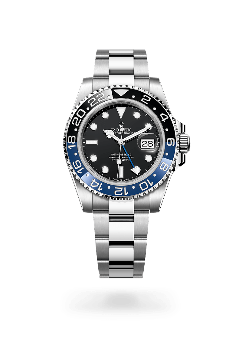 Rolex GMT-Master II Batman 40 mm, acier Oystersteel