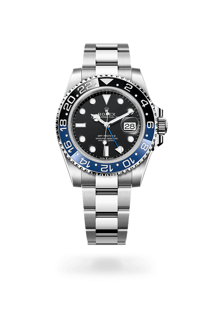 Rolex GMT-Master II Batman 40 mm, acier Oystersteel