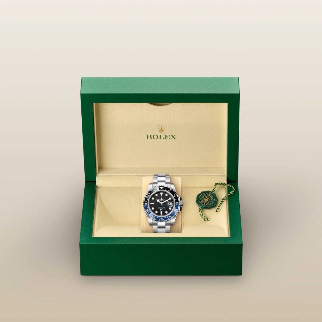 Rolex GMT-Master II Batman 40 mm, acier Oystersteel