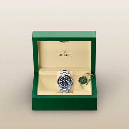 Rolex GMT-Master II Batman 40 mm, acier Oystersteel