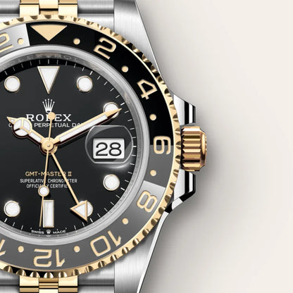 Rolex GMT-Master II Oyster, 40 mm, Oystersteel and yellow gold