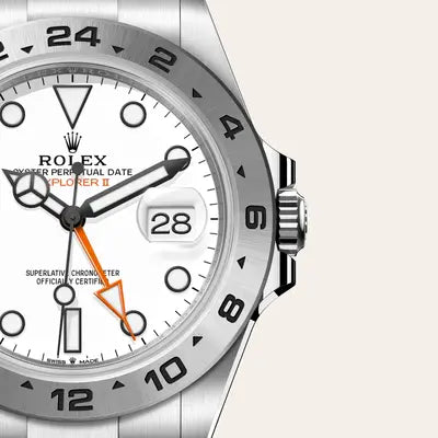 Rolex explorer II Oyster, 42 mm, Oystersteel M226570-0001 Homme