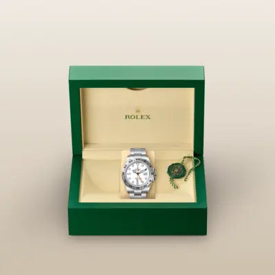 Rolex explorer II Oyster, 42 mm, Oystersteel M226570-0001 Homme