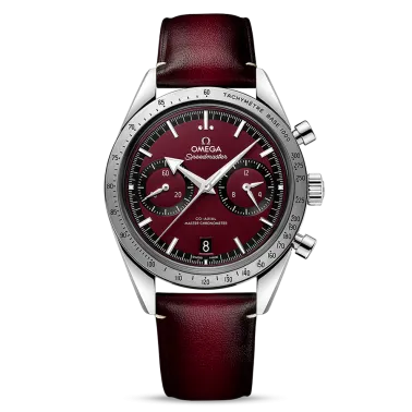 OMEGA Speedmaster 57 Cuir Rouge