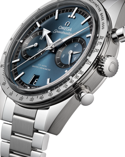 Omega speedmaster 57 bleu