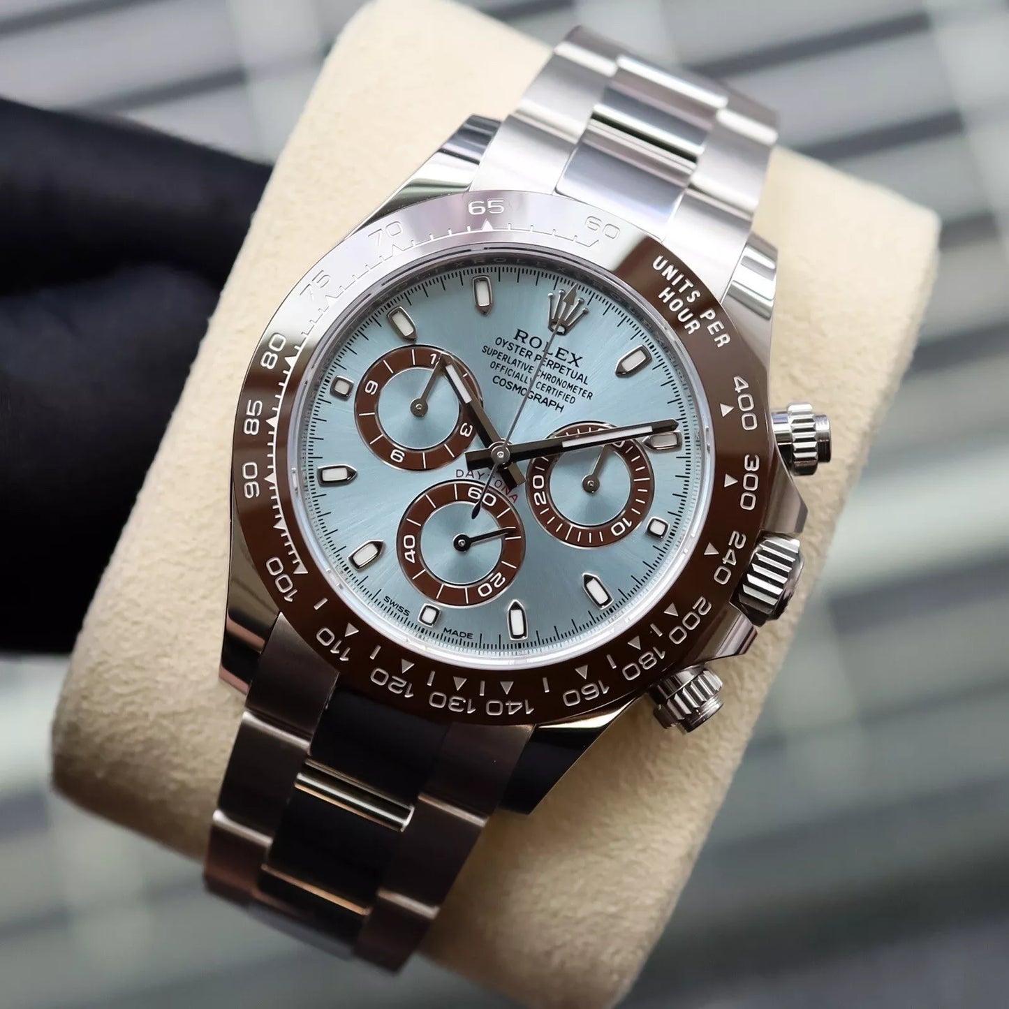 Daytona Cosmographe Bleu Glace 116506IB