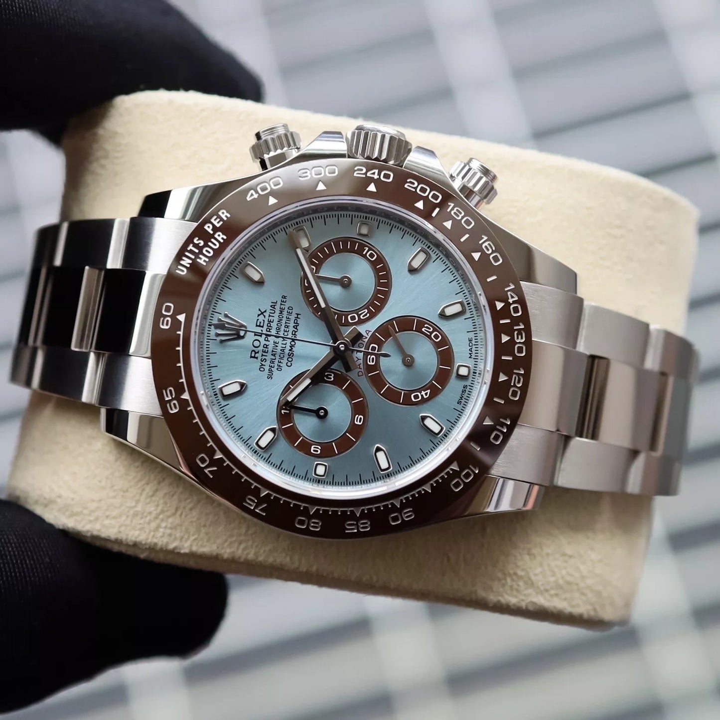 Daytona Cosmographe Bleu Glace 116506IB