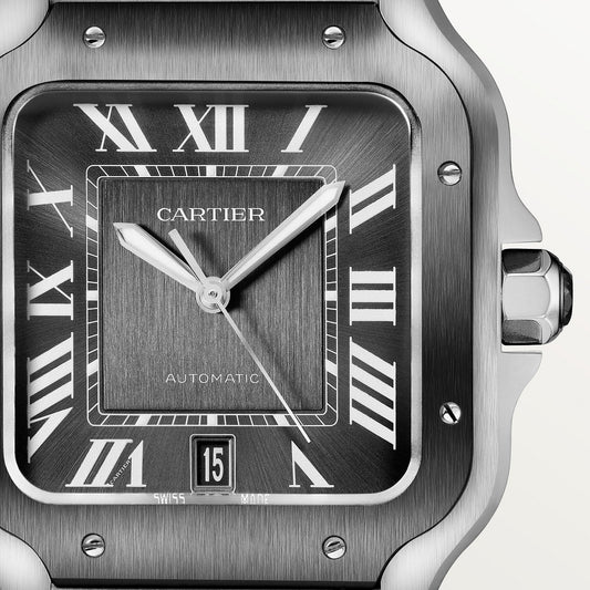 Montre Santos De Cartier Tableau Noir