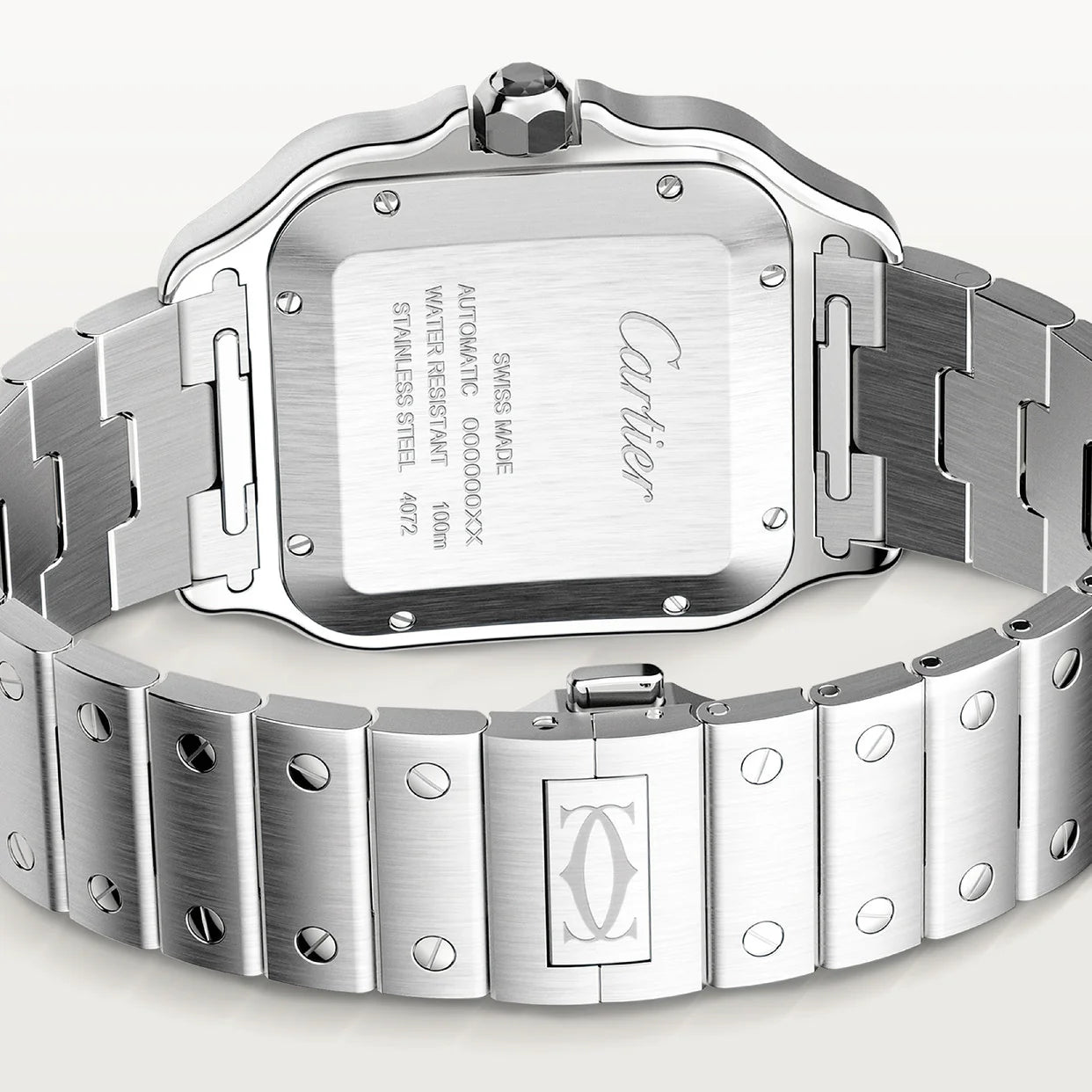 Montre Santos De Cartier Tableau Noir