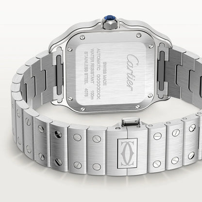 Montre Santos De Cartier Tableau Vert